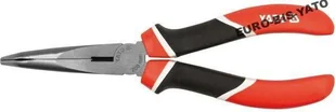 YATO szczypce wydłużone wygięte crv 8 3 kolorowa rączka YT-1946 - Kombinerki i obcęgi - miniaturka - grafika 7