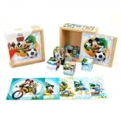 Klocki - Brimarex DREWNO Drewniane KLOCKI Minnie &amp;Mickey - miniaturka - grafika 1