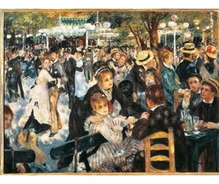 Clementoni Puzzle 1000 Museum Musee d'Orsay Bal du Moulin de la Galette - Puzzle - miniaturka - grafika 4