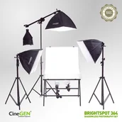 Inne akcesoria studyjne - CineGEN Zestaw do fotografii bezcieniowej BrightSpot 364 BrightSpot-364 - miniaturka - grafika 1