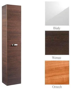 Roca Victoria kolumna słupek z półkami obustronny 150cm biały połysk A856577806 - Szafki łazienkowe - miniaturka - grafika 3