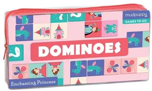 Mudpuppy Domino Księżniczka w podróżnym opakowaniu - Gry planszowe - miniaturka - grafika 3