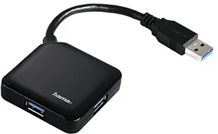 Hama HUB USB HUB 14 USB 3.0 CZARNY - 000121900000 - Huby USB - miniaturka - grafika 2