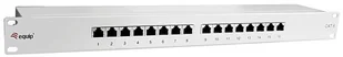 Equip Patch Panel 16 port 1U kat.6 ekranowany szary 326316 - Pozostałe akcesoria sieciowe - miniaturka - grafika 2