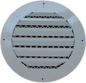 Akcesoria do wentylacji i klimatyzacji - Dospel Czerpnia fi 200 biała - miniaturka - grafika 1