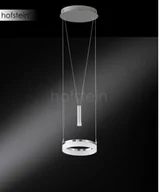 Lampy sufitowe - Wofi Oświetlenie JETTE Lampa wisząca LED Nikiel matowy, 2-punktowe 6263.02.54.6000 (6263.02.54.6250) - miniaturka - grafika 1