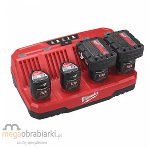 MILWAUKEE ŁADOWARKA 4 PORTOWA M12C4 - Akumulatory do elektronarzędzi - miniaturka - grafika 3