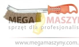 VOREL Szczotka druciana, mosiężna z plastikowym uchwytem 06965 - Materiały ścierne VOREL Szczotka druciana, mosiężna z plastikowym uchwytem 06965 - Materiały ścierne - miniaturka - grafika 3