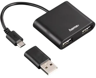 Hama 54140 Czarny - Huby USB - miniaturka - grafika 5