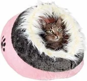 Legowiska dla psów - Trixie Legowisko Minou w kolorze różowym 1szt. 36301 HB - miniaturka - grafika 1