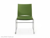 Fotele i krzesła biurowe - ProfiM Krzesło biurowe konferencyjne ARIZ 560V na płozie - miniaturka - grafika 1