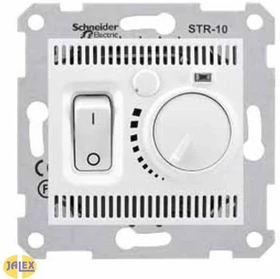 Schneider SEDNA Regulator temperatury 250V 10A 5-30°C IP20 biały SDN6000121 - Regulatory i termostaty - miniaturka - grafika 3
