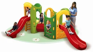 Little Tikes LT Plac Zabaw 8w1 zjeżdżalnia z Akcesoriami - Place zabaw - miniaturka - grafika 2