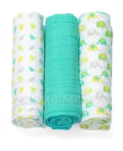 BabyOno Pieluszki mulinowe super miękkie miętowy 348/05 - Pieluchy - miniaturka - grafika 3