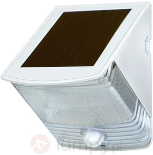 Brennenstuhl Lampa ścienna solarna SOL 04 IP44 biała - Lampy ogrodowe - miniaturka - grafika 6