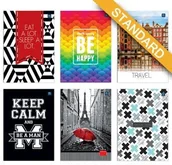 Zeszyty szkolne - Inter-druk Zeszyty A4 80 kartek kratka ID059 - miniaturka - grafika 1