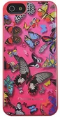 Etui i futerały do telefonów - Big Ben CHRISTIAN LACROIX - Cover Butterfly für Apple iPhone 5/5S, pink - CL276999 - miniaturka - grafika 1