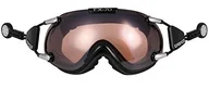 Gogle narciarskie - Casco Okulary Narciarskie Fx70 Vautron, Czarny, L - miniaturka - grafika 1