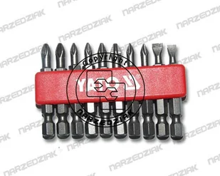 YATO ZESTAW GROTÓW DO WKRĘTARKI 50MM 10 SZTUK YT-0483 - Pozostałe narzędzia ogrodowe - miniaturka - grafika 5