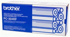 Brother Folia termotransferowa do faxu PC-304RF | 4 x 235 str. | black (PC304RF) - Folie do drukarek - miniaturka - grafika 3