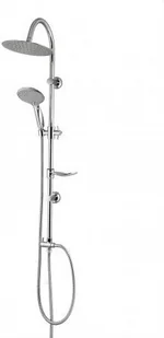 Laveo Fino kolumna natryskowa 100 cm chrom PL2_20OX PL2_20OX - Zestawy prysznicowe - miniaturka - grafika 2