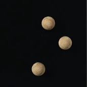 Magnesy - NAGA Magnesy do szklanych tablic - kule dąb 3 szt marki 20320 - miniaturka - grafika 1