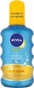 Balsamy i kremy do opalania - Nivea Protect & Refresh spray ochronny SPF30+ 200ml - miniaturka - grafika 1