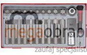 Śrubokręty - TENGTOOLS Zestaw 20 grotów 1/2 cal typu Torx TTTX23 68860105 - miniaturka - grafika 1