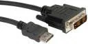 Kable - Roline Kabel DVI - HDMI m/m, 2m 11.04.5522 - miniaturka - grafika 1