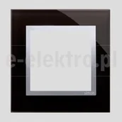 Klawisze i ramki - Kontakt Simon SIMON S.A. Ramka 1 Nature-Szkło, KSIĘŻYCOWA LAWA, IP20/IP44 DRN - miniaturka - grafika 1