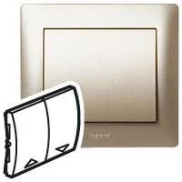 Legrand Sistena Life Klawisz podwójny,sterowanie roletami 771414 - Wyłączniki światła i elektryczne - miniaturka - grafika 2