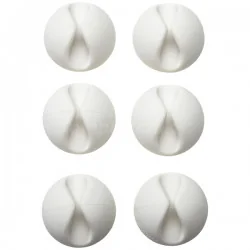 BlueLounge CableDrop uchwyty na kabel 6 szt. białe (CD-WH-EU) - Maskownice do kabli - miniaturka - grafika 8