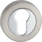 Szyldy i rozety - Infinity Line Rozeta okrągła WKŁADKA KOLOR SATYNA/CHROM RCK102 RCK 102 - miniaturka - grafika 1