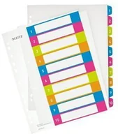 Przybory szkolne - Leitz Przekładki plast. do nadruku tekstu, 10 szt. 12430000 - miniaturka - grafika 1