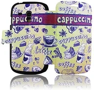 Etui i futerały do telefonów - Samsung Galaxy S3 Mini i8190 i8200 sztucznej skóry etui Flip Cover osłona etui ochronne pokrowiec na komórkę Case etui Bumper - miniaturka - grafika 1