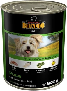 Belcando Indyk z ryżem i cukinią puszka 6x800g - Mokra karma dla psów - miniaturka - grafika 6