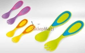 Akuku sztućce dla dzieci A0172 - Zestawy naczyń dla dzieci - miniaturka - grafika 3