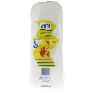 WATA Golden Lady bawełniano - wiskozowa 100 g - Waciki, płatki i patyczki kosmetyczne - miniaturka - grafika 2