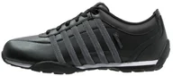 Buty sportowe męskie - K-Swiss ARVEE 1.5 sportowe czarny/castle grey/white 02453 - miniaturka - grafika 1
