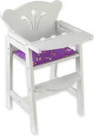 KidKraft Lil Doll Wysokie Krzesełko ZK-61101 - Zabawki interaktywne dla dzieci - miniaturka - grafika 2