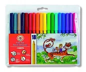 Flamastry - Koh-i-noor FLAMASTRY 18KOL. 7710 - miniaturka - grafika 1