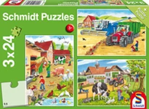 G3 Puzzle Schmidt 3x24 Praca na wsi - Puzzle - miniaturka - grafika 2