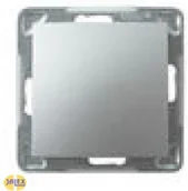 Wyłączniki światła i elektryczne - Ospel Impresja Modul Metalik Łącznik jednobiegunowy ŁP-1Y/m/18 - miniaturka - grafika 1