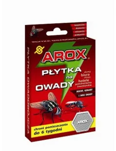AROX PŁYTKA NA OWADY 1 SZT - Preparaty na chwasty i szkodniki - miniaturka - grafika 2