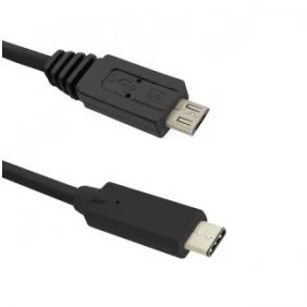 Qoltec Kabel USB 3.1 typC Męski / MicroUSB 2.0 A Męski 1,2m 50476 - Kable USB - miniaturka - grafika 5