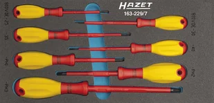 Hazet płaski, krzyżakowy Phillips, wewnętrzny sześciokąt 7 szt. (163-229/7) - Śrubokręty Hazet płaski, krzyżakowy Phillips, wewnętrzny sześciokąt 7 szt. (163-229/7) - Śrubokręty - miniaturka - grafika 1