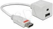 Delock ADAPTER DISPLAYPORT(M)->DISPLAYPORT(F) + DISPLAYPORT MINI(F) - 61751 - Akcesoria do monitorów - miniaturka - grafika 3