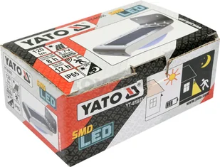 Yato LAMPA śCIENNA SOLARNA Z CZUJNIKIEM RUCHU 16 SMD LED (YT-81855) - Lampy ogrodowe Yato LAMPA śCIENNA SOLARNA Z CZUJNIKIEM RUCHU 16 SMD LED (YT-81855) - Lampy ogrodowe - miniaturka - grafika 4