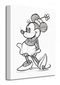 Obrazy i zdjęcia - Art group Digital Minnie Mouse (Sketched - Single) - Obraz na płótnie WDC92281 - miniaturka - grafika 1