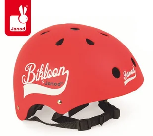 Janod czerwony - Kaski rowerowe - miniaturka - grafika 4